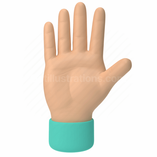 emoticon, emoji, sticker, gesture, hand, palm, asian